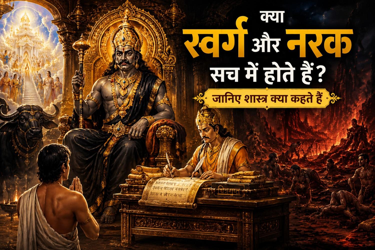 क्या स्वर्ग और नरक सच में होते हैं? जानिए शास्त्र क्या कहते हैं