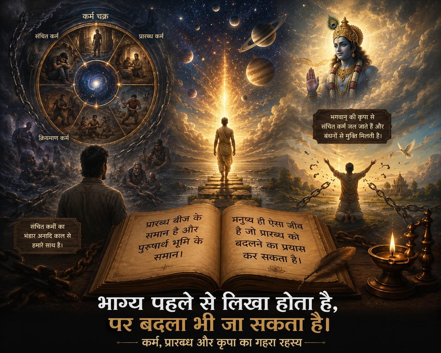 क्या हमारा भाग्य पहले से लिखा होता है? क्या भाग्य बदला जा सकता है?