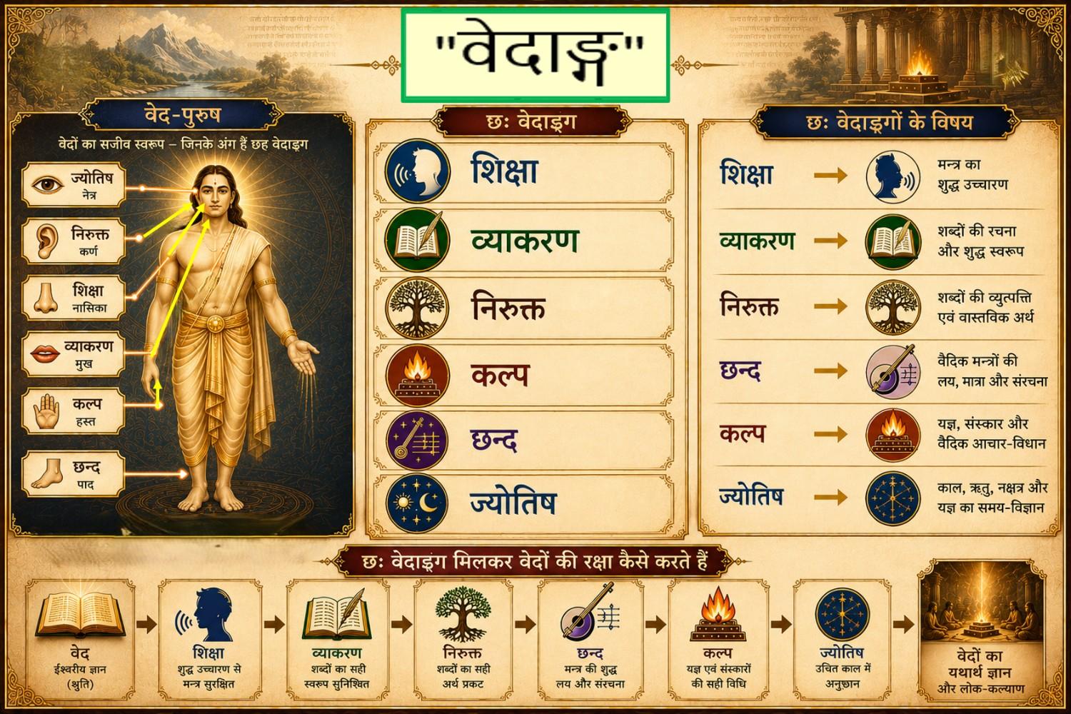 वेद क्या हैं? भाग-4, वैदिक शब्दावली (वेदांग परिचय)