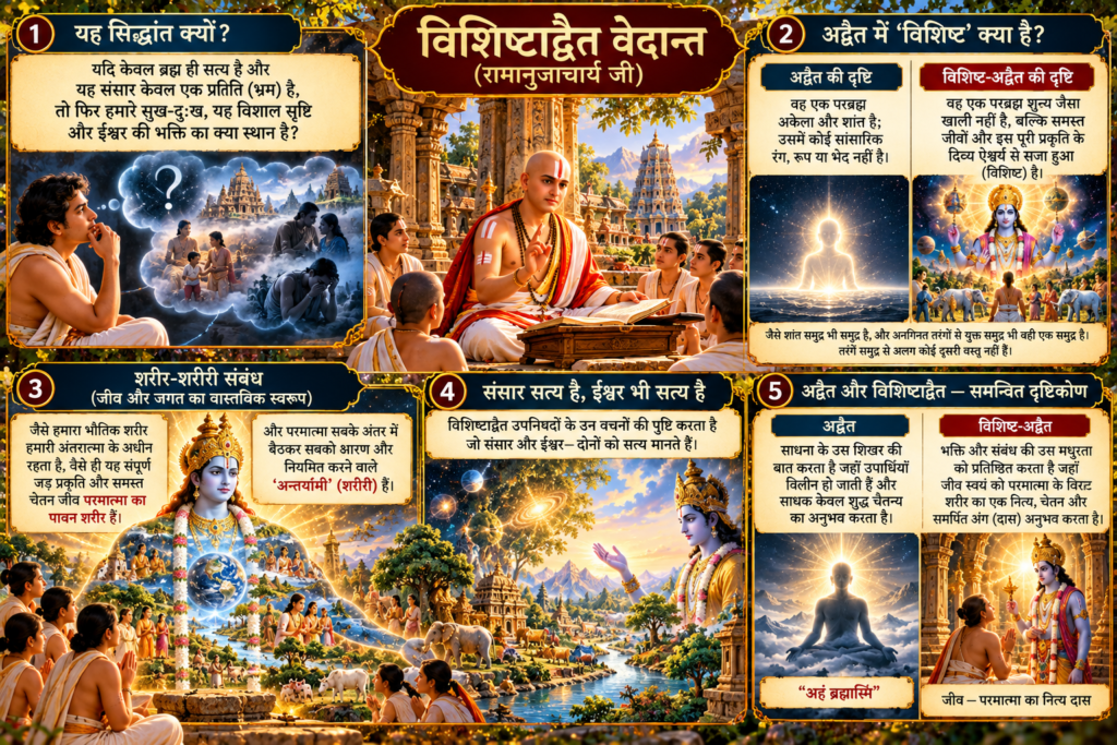 अद्वैत में 'विशिष्ट' क्या है? 